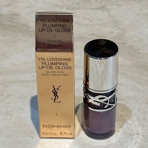 YSL Loveshine Plumping Lip Oil Gloss - 1 Thunder Stealer